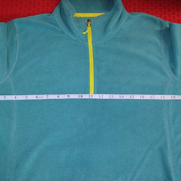 Women’s Turquoise Orvis ¼ Zip Pullover – Style #2H84– Size Large - Picture 12 of 15